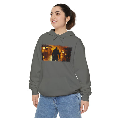 Dual Katana Ronin Graphic Hoodie — Japanese Streetwear | NINJA TYO