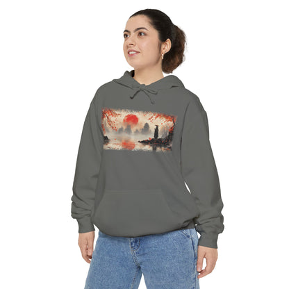 Hinomaru Ronin Graphic Hoodie — Japanese Streetwear | NINJA TYO