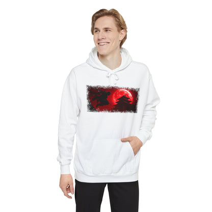 Blood Moon Ninja Graphic Hoodie — Japanese Streetwear | NINJA TYO