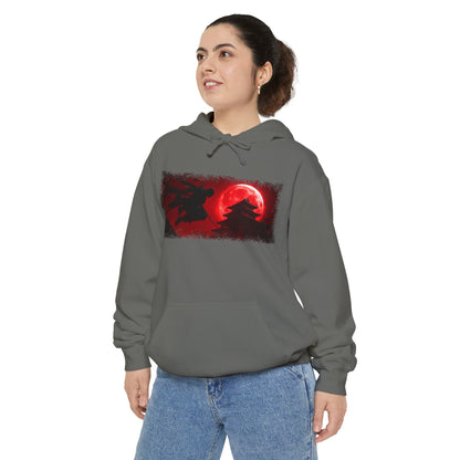 Blood Moon Ninja Graphic Hoodie — Japanese Streetwear | NINJA TYO