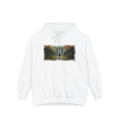 Torii Gate Ronin Graphic Hoodie — Japanese Streetwear | NINJA TYO
