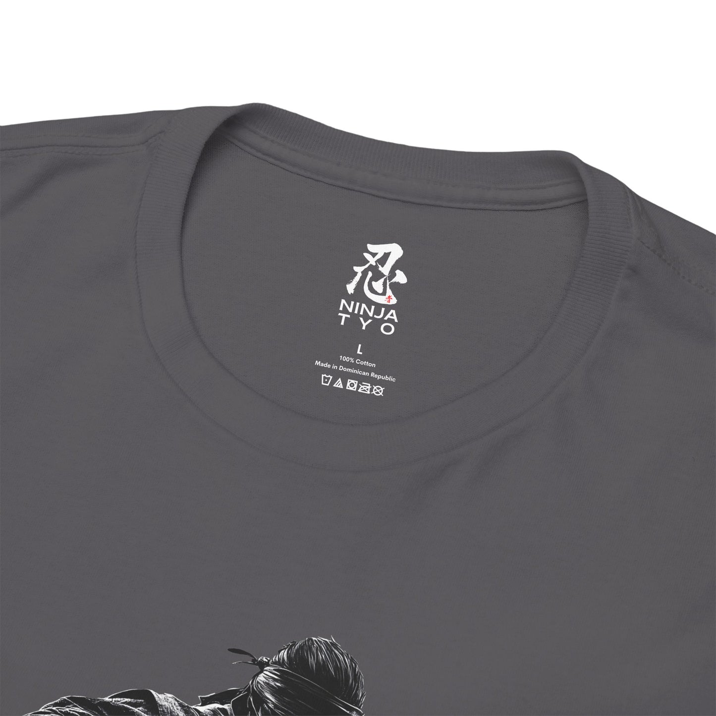 Men’s Graphic T-Shirt — “Parry” Warrior Design — Ninja, Samurai, Ronin, Japanese Streetwear Tee
