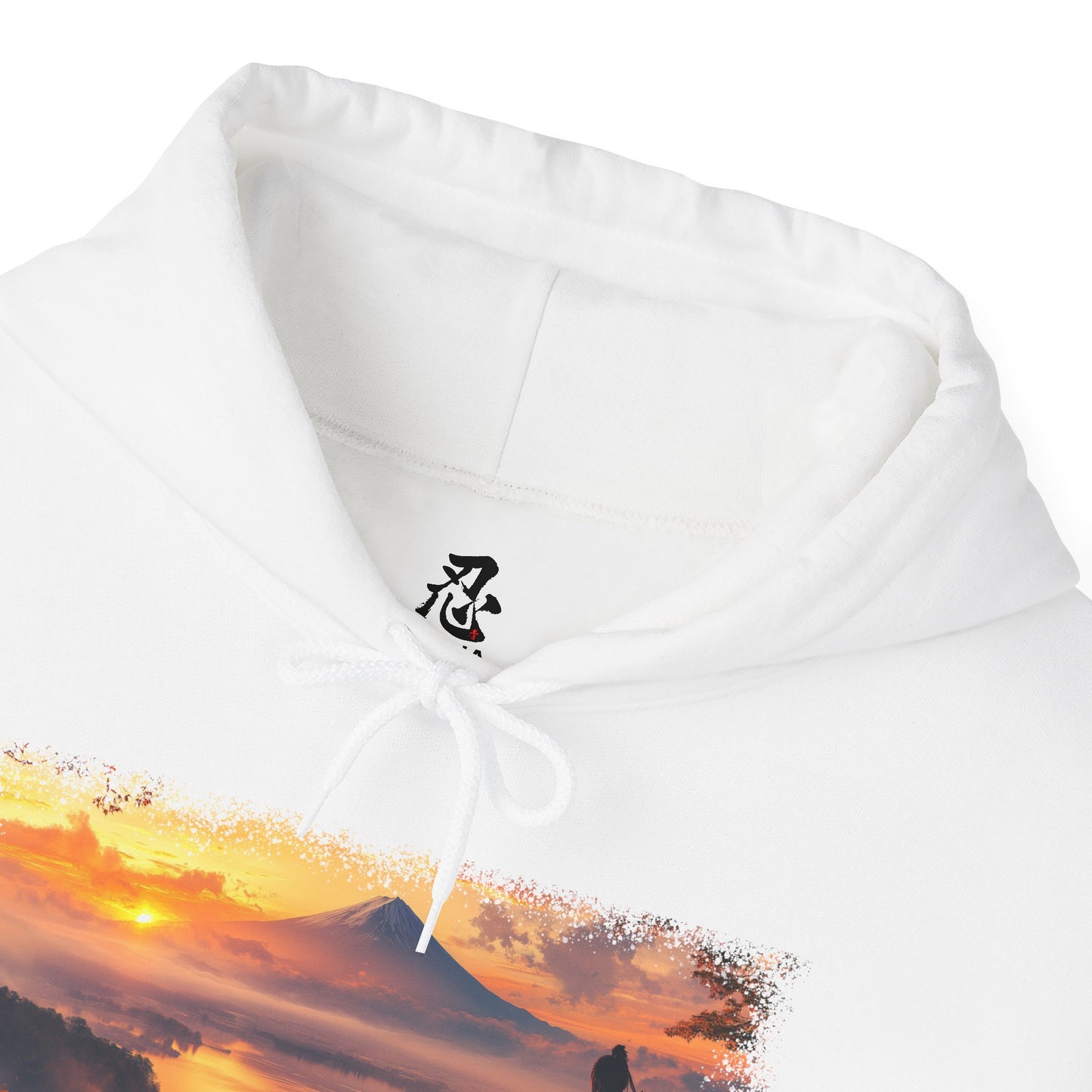 Graphic Hoodie — “Mt. Fuji Sunset” Design — Japanese Streetwear Clothing