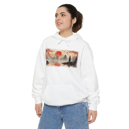 Hinomaru Ronin Graphic Hoodie — Japanese Streetwear | NINJA TYO