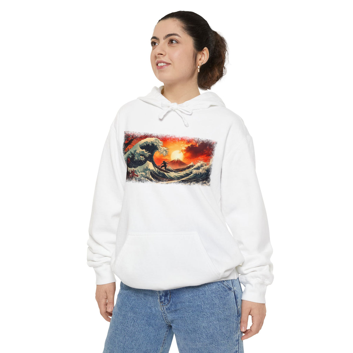 Great Wave of Kanagawa Graphic Hoodie — Japanese Streetwear | NINJA TYO