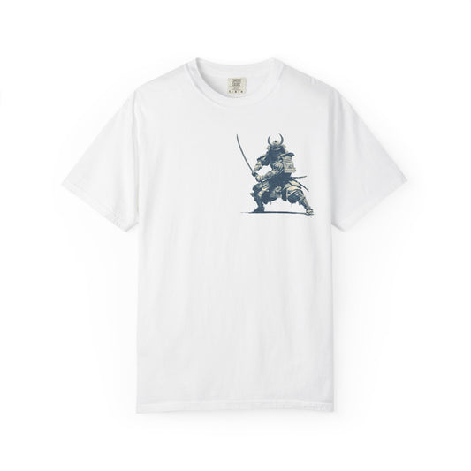 Men’s Graphic T-Shirt — “Combat Ready” Warrior Design — Ninja, Samurai, Ronin, Japanese Streetwear Tee