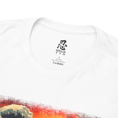 Graphic T-Shirt — “Wave of Kanagawa” Design — Japanese Streetwear Clothing