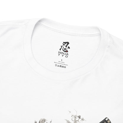 Ninja TYO "Black Flame Katana" T-Shirt / Japanese warriors / Japanese culture clothing