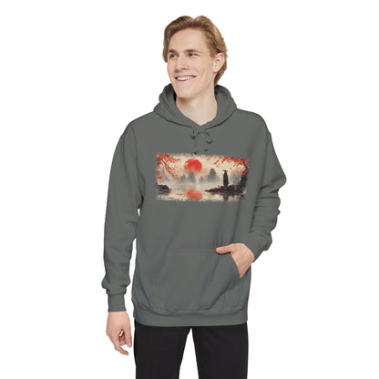 Hinomaru Ronin Graphic Hoodie — Japanese Streetwear | NINJA TYO