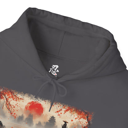 Graphic Hoodie — “Hinomaru” Design — Japanese Streetwear Clothing
