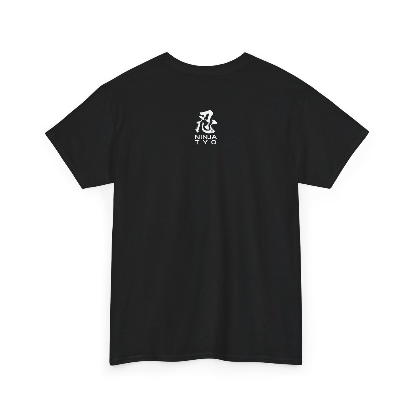Men’s Graphic T-Shirt — “Wave of Kanagawa” Warrior Design — Ninja, Samurai, Ronin, Japanese Streetwear Tee