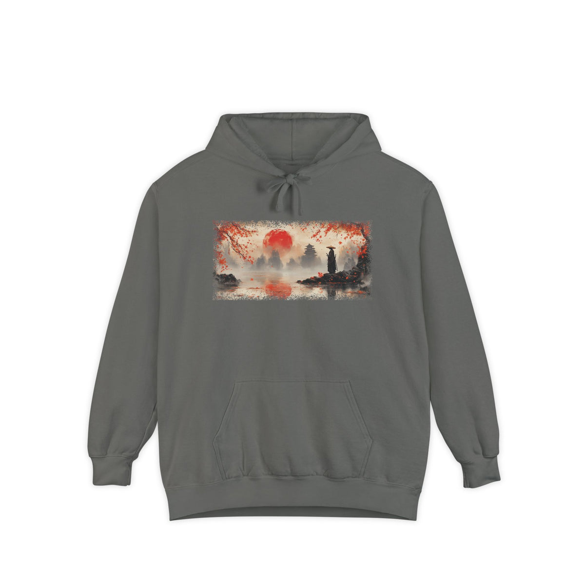 Hinomaru Ronin Graphic Hoodie — Japanese Streetwear | NINJA TYO