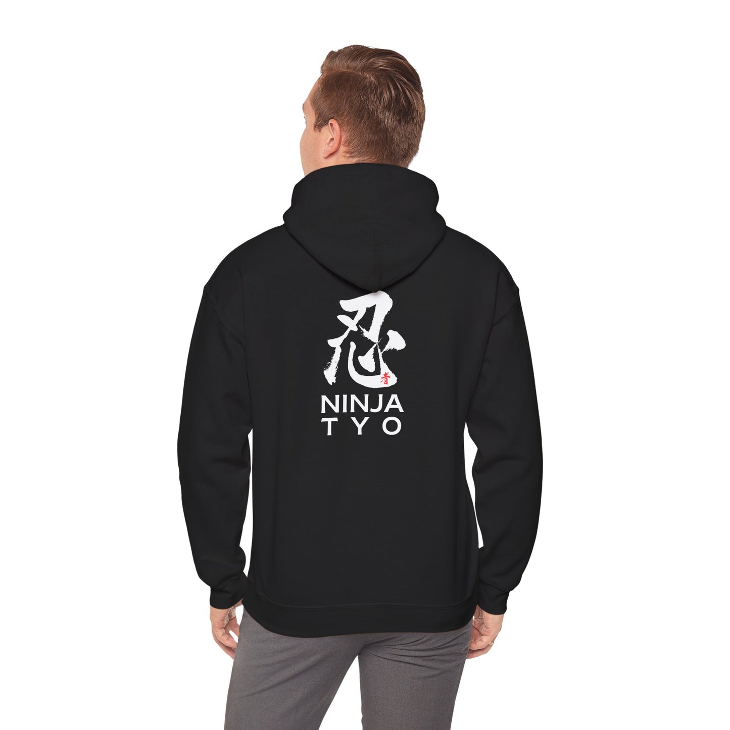 Men’s Graphic Hoodie — “Torii” Warrior Design — Ninja, Samurai, Ronin, Japanese Streetwear Hoodie