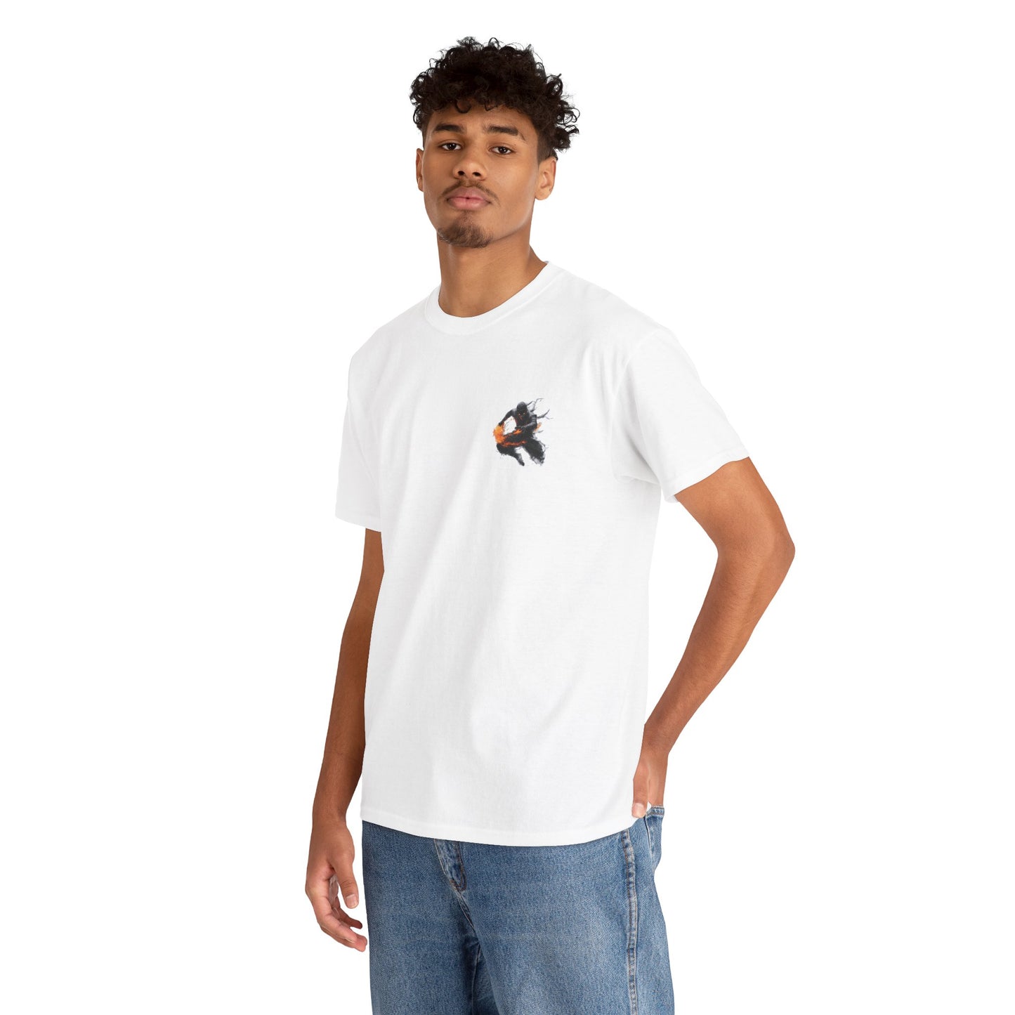 Graphic T-Shirt — “Katon no Jutsu” Design — Japanese Streetwear Clothing