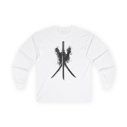 Ninja TYO "San Tou Ryu" Long T-Shirt / Japanese warriors / Japanese culture clothing