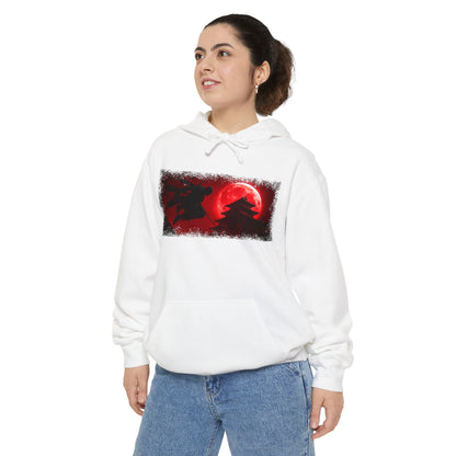 Blood Moon Ninja Graphic Hoodie — Japanese Streetwear | NINJA TYO