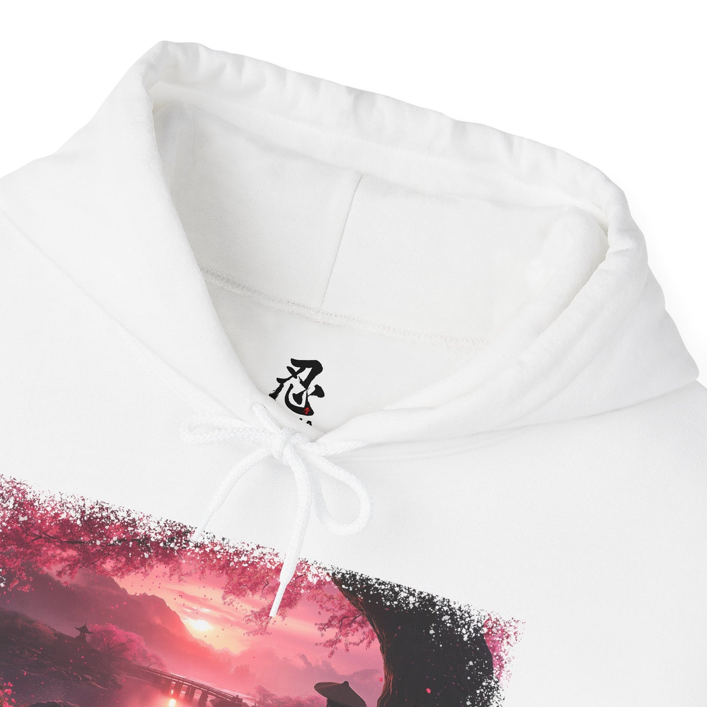 Graphic Hoodie — “Sakura Sunset” Design — Japanese Streetwear Clothing