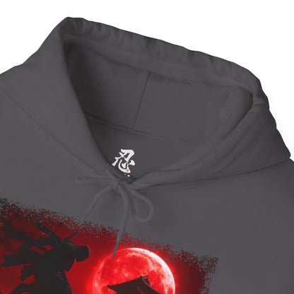 Graphic Hoodie — “Blood Moon” Design — Japanese Streetwear Clothing