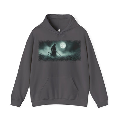 Ronin "Moonlight" Hoodie / Japanese warriors / Japanese culture clothing