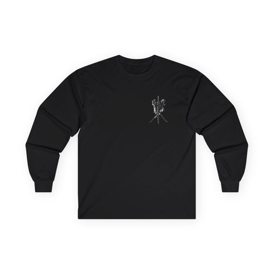 Graphic Long Sleeve T-Shirt — “San Tou Ryu” Design — Japanese Streetwear Clothing