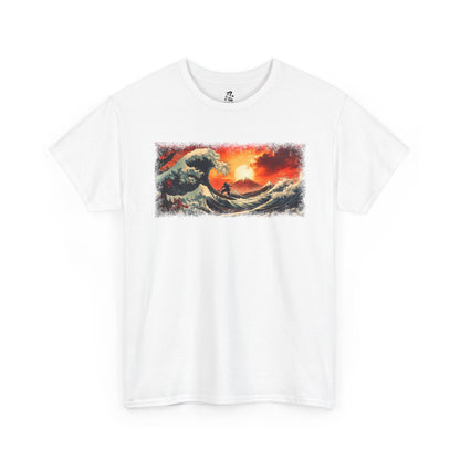 Graphic T-Shirt — “Wave of Kanagawa” Design — Japanese Streetwear Clothing