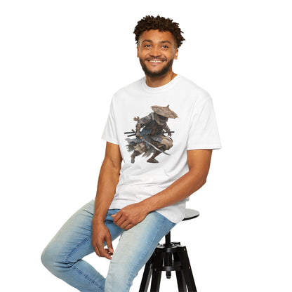 "Straw Hat Ronin" T-Shirt / Japanese warriors / Japanese shirts / Samurai shirts