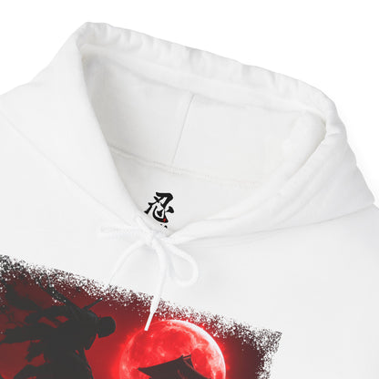 Graphic Hoodie — “Blood Moon” Design — Japanese Streetwear Clothing