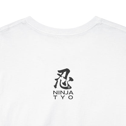Men’s Graphic T-Shirt — “Wave of Kanagawa” Warrior Design — Ninja, Samurai, Ronin, Japanese Streetwear Tee