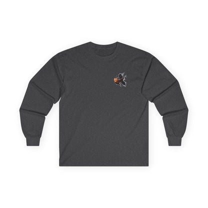 Graphic Long Sleeve T-Shirt — “Katon no Jutsu” Design — Japanese Streetwear Clothing