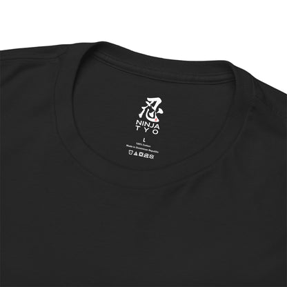 Graphic T-Shirt — “Black Flame Katana” Design —  Japanese Streetwear Clothing