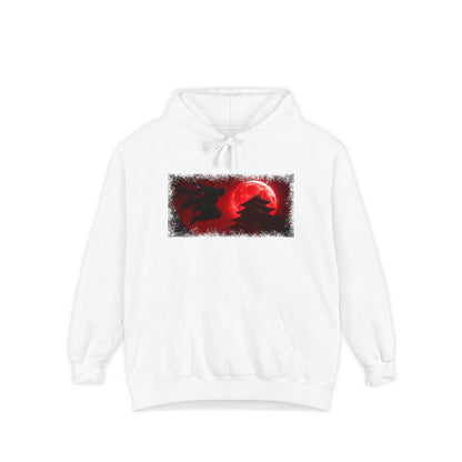 Blood Moon Ninja Graphic Hoodie — Japanese Streetwear | NINJA TYO