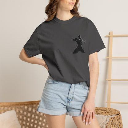 Shadow Ninja Silhouette Graphic T-Shirt — Japanese Streetwear | NINJA TYO