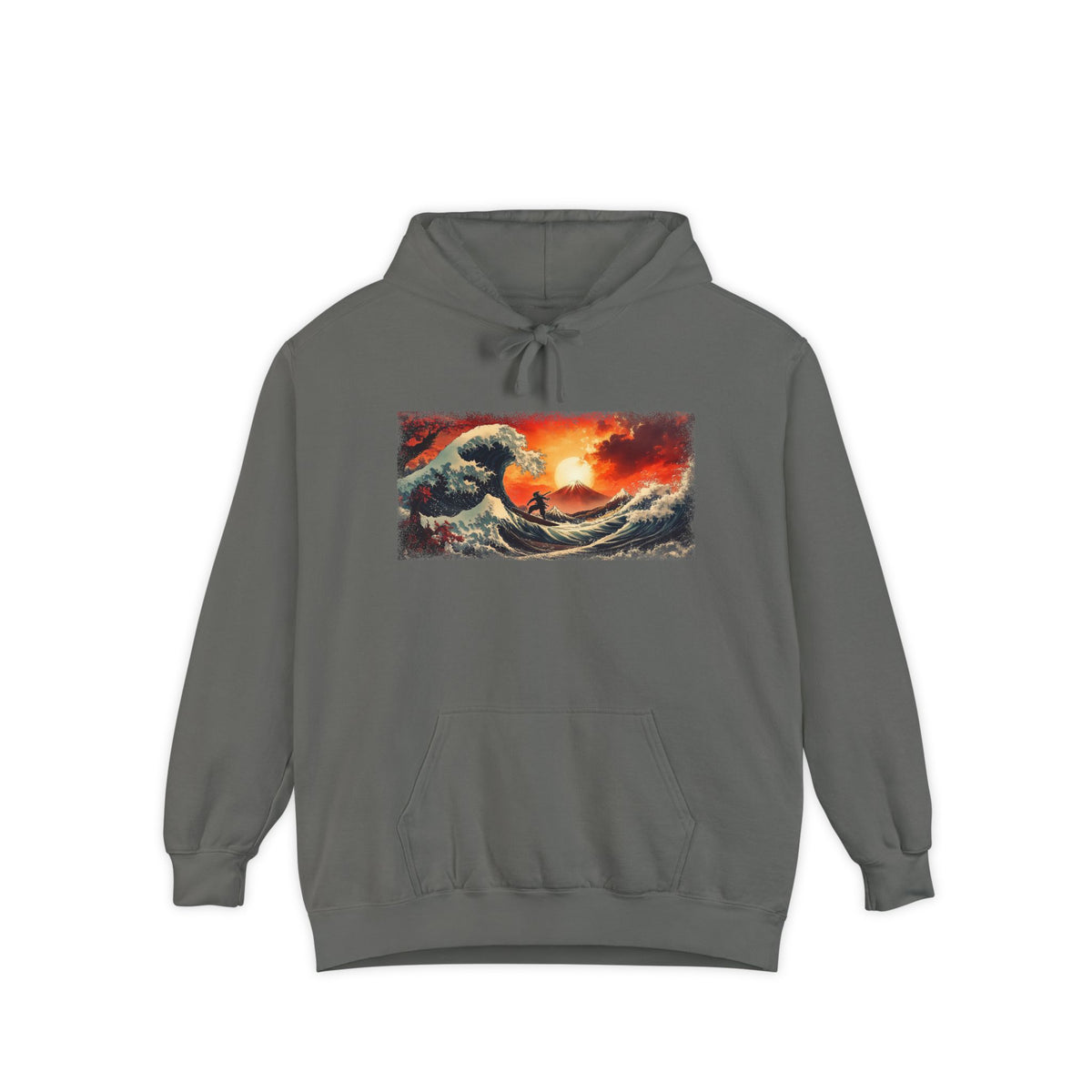 Great Wave of Kanagawa Graphic Hoodie — Japanese Streetwear | NINJA TYO