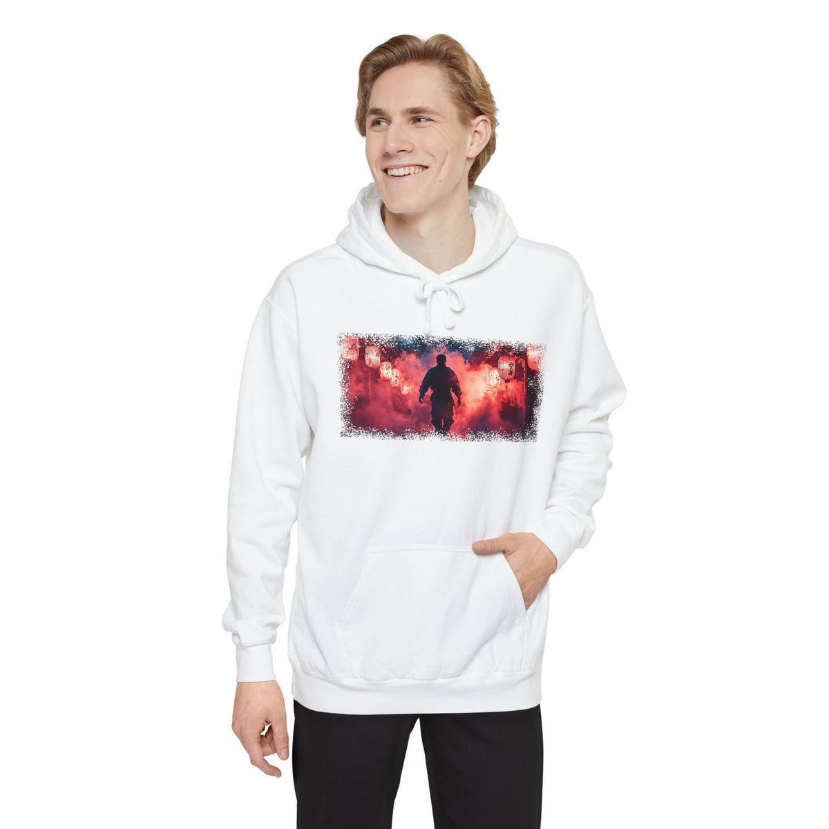 Smoke Bomb Ninja Graphic Hoodie — Japanese Streetwear | NINJA TYO