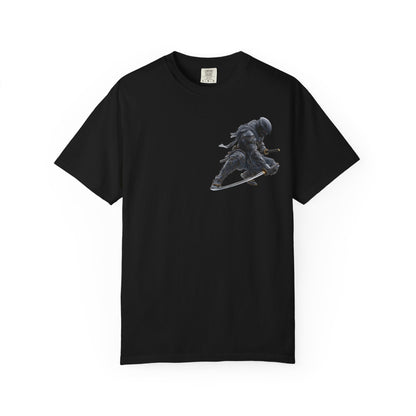 Graphic T-Shirt — “Armored Ninja” Design — Japanese Streetwear Tee