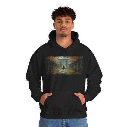 Graphic Hoodie — “Torii” Design — Japanese Streetwear Clothing