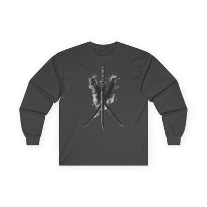 Ninja TYO "San Tou Ryu" Long T-Shirt / Japanese warriors / Japanese culture clothing