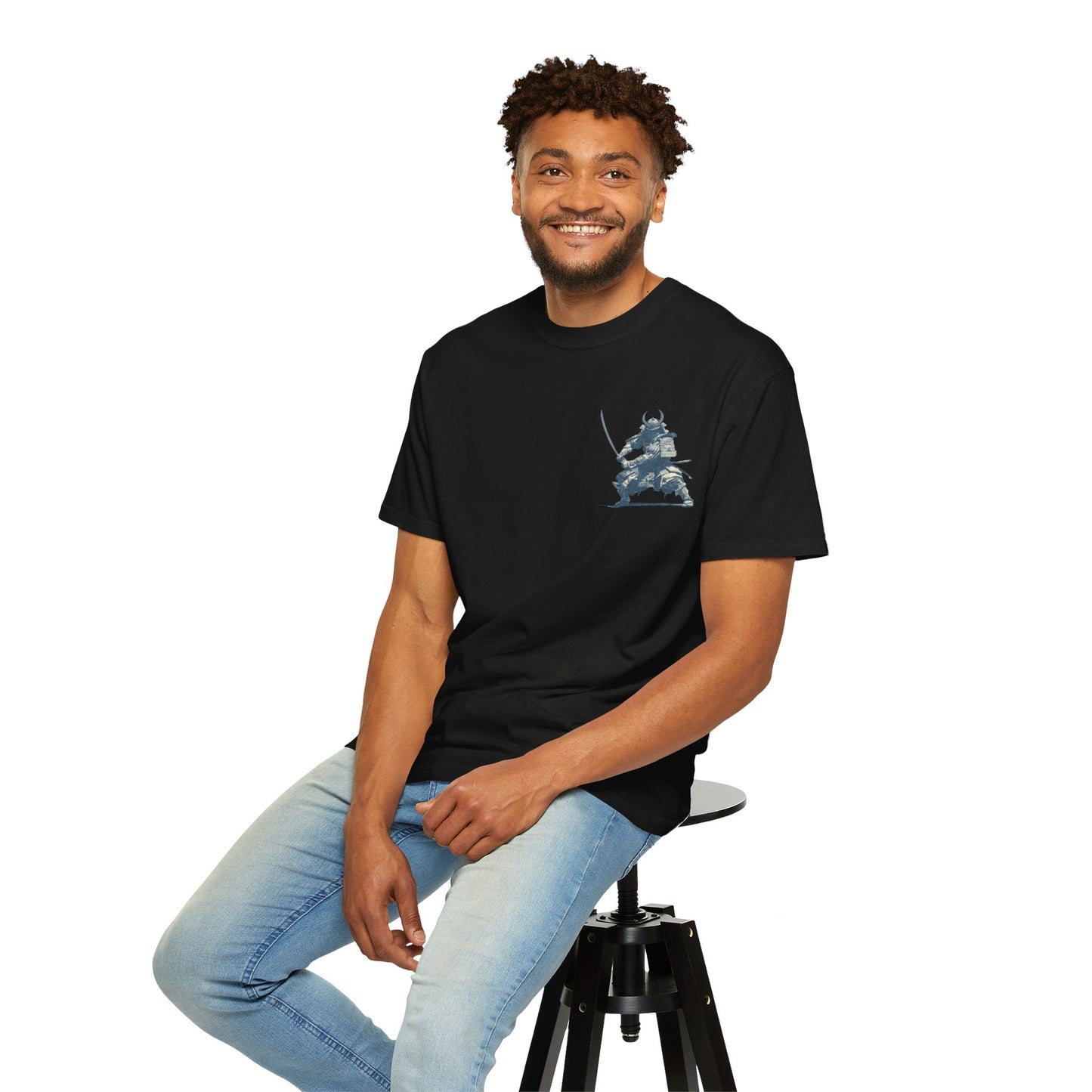 Combat Ready Samurai Graphic T-Shirt — Japanese Streetwear | NINJA TYO