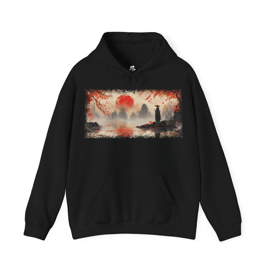 Ronin "Hinomaru" Hoodie / Japanese warriors / Japanese culture clothing