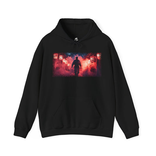 Graphic Hoodie — “Smoke Bomb” Design — Japanese Streetwear Hoodie