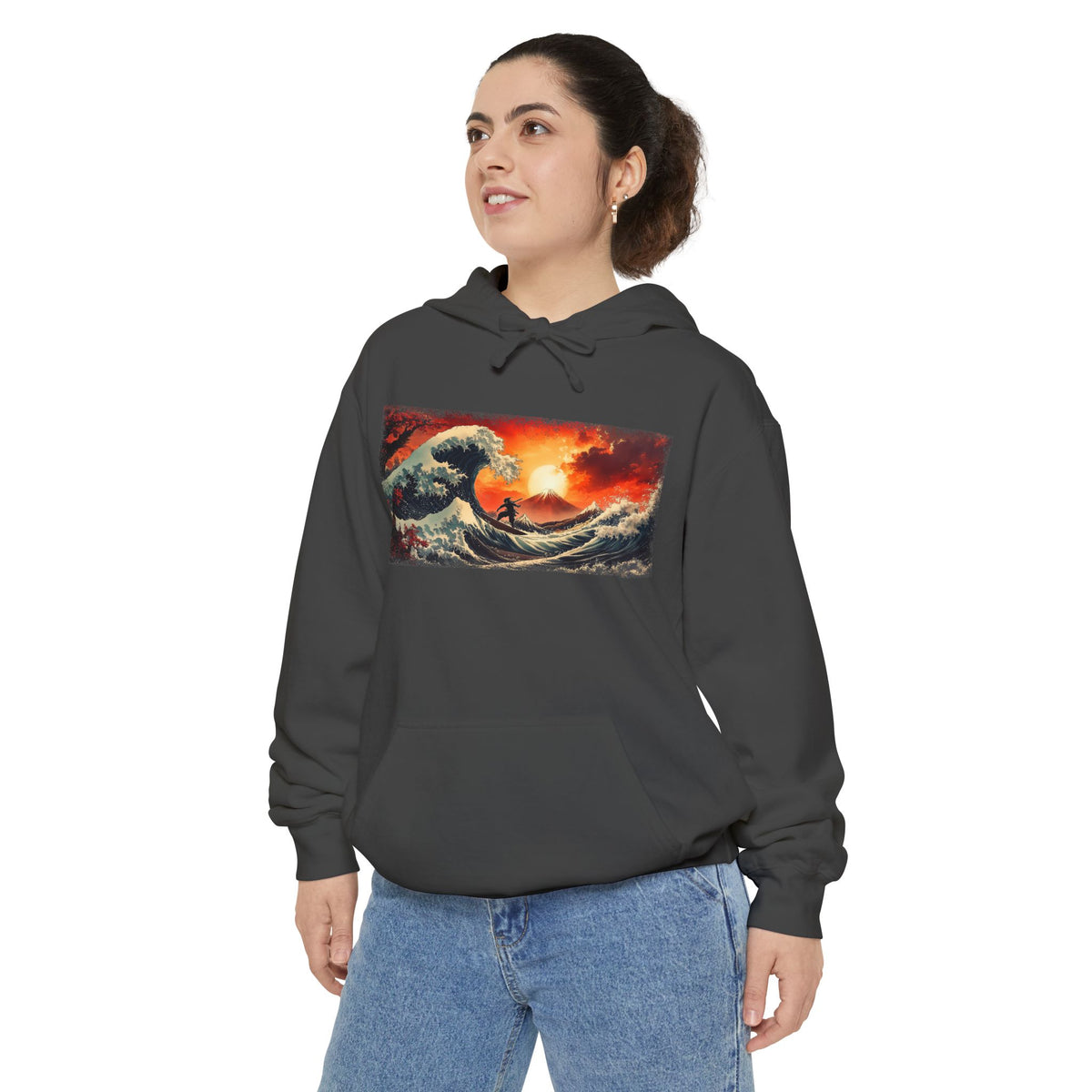 Great Wave of Kanagawa Graphic Hoodie — Japanese Streetwear | NINJA TYO