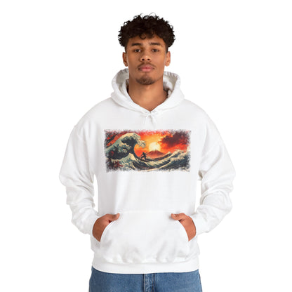 Graphic Hoodie — “Wave of Kanagawa” Design —  Japanese Streetwear Clothing