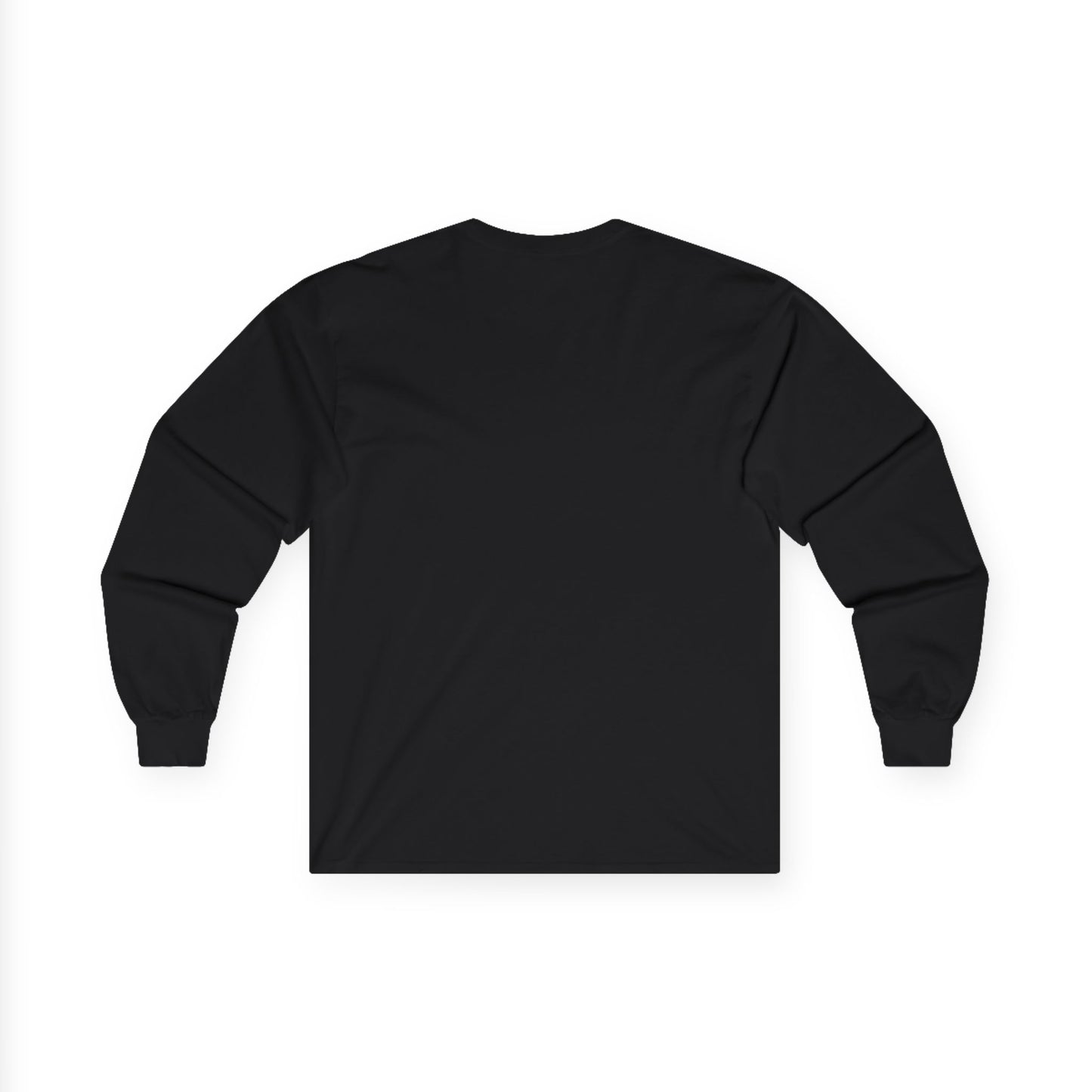 Graphic Long Sleeve T-Shirt — “Black Flame Katana” Design — Japanese Streetwear Clothing