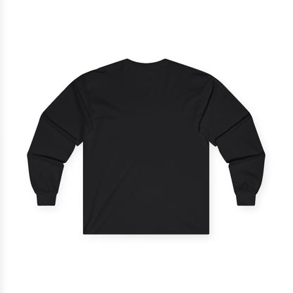Graphic Long Sleeve T-Shirt — “Black Flame Katana” Design — Japanese Streetwear Clothing