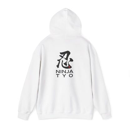 Men’s Graphic Hoodie — “Torii” Warrior Design — Ninja, Samurai, Ronin, Japanese Streetwear Hoodie