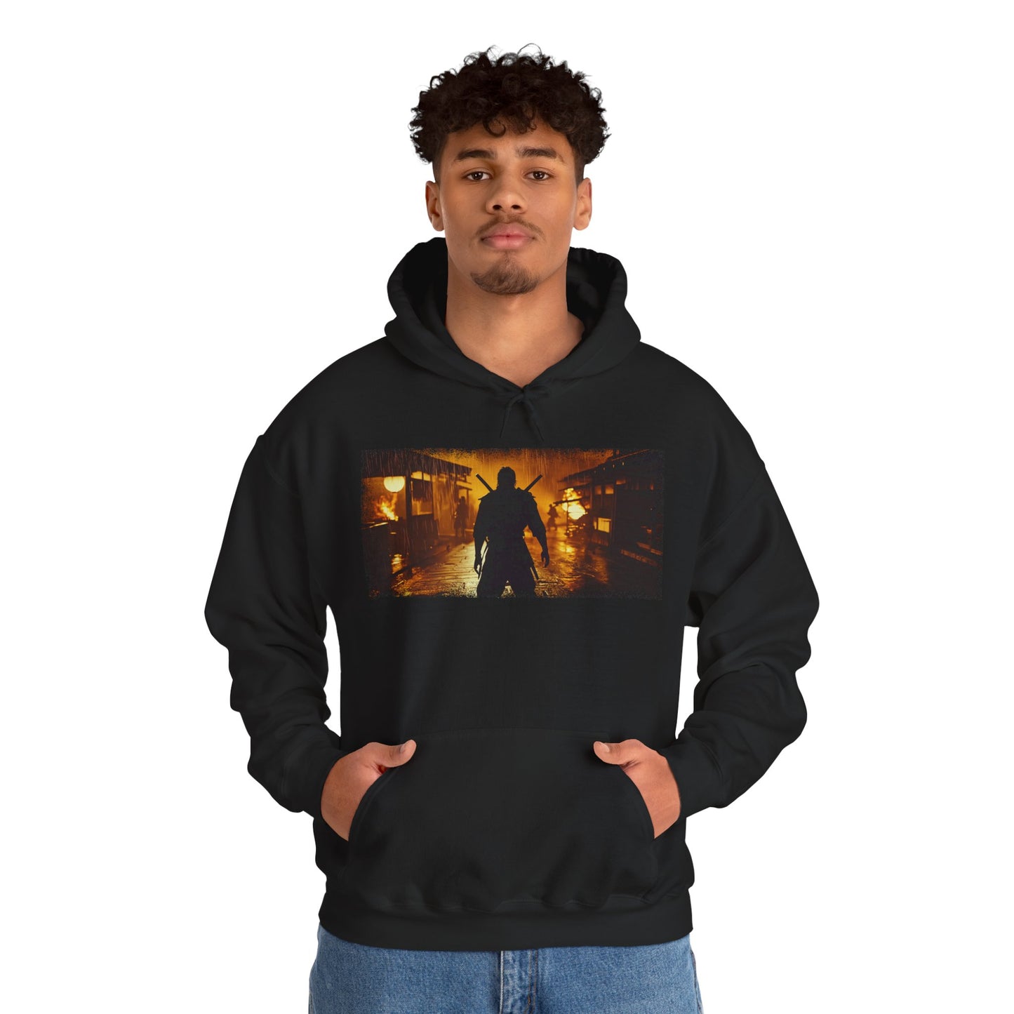 Graphic Hoodie — “Seeking Smitty” Design — Japanese Streetwear Clothing