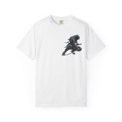 Graphic T-Shirt — “Armored Ninja” Design — Japanese Streetwear Tee