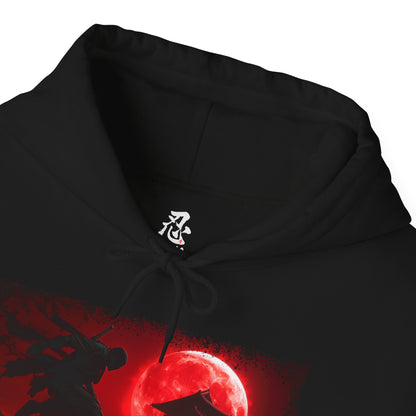 Graphic Hoodie — “Blood Moon” Design — Japanese Streetwear Clothing