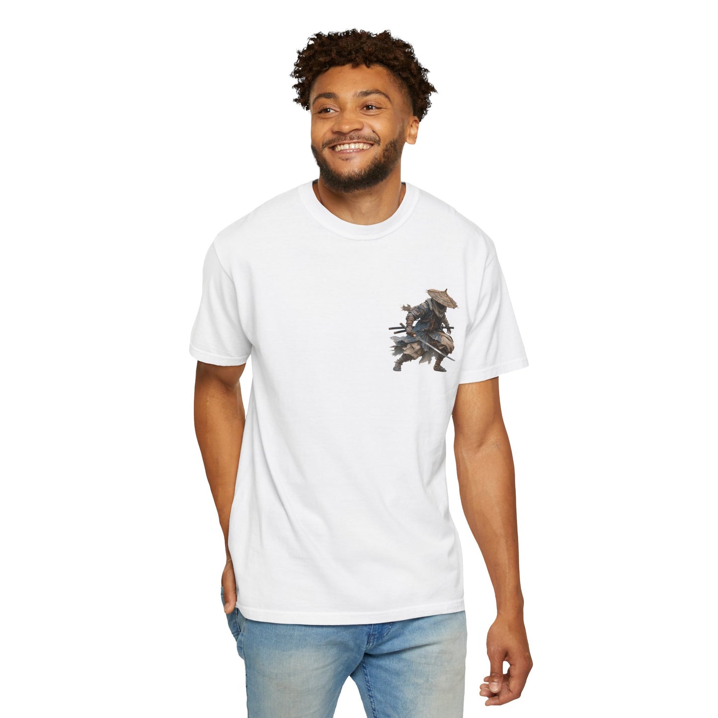 Straw Hat Ronin Graphic T-Shirt — Japanese Streetwear | NINJA TYO
