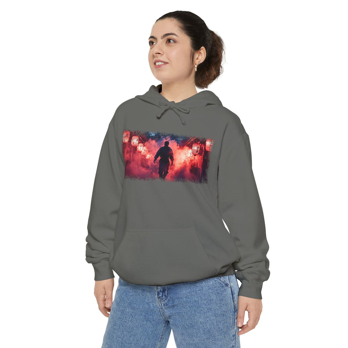 Smoke Bomb Ninja Graphic Hoodie — Japanese Streetwear | NINJA TYO